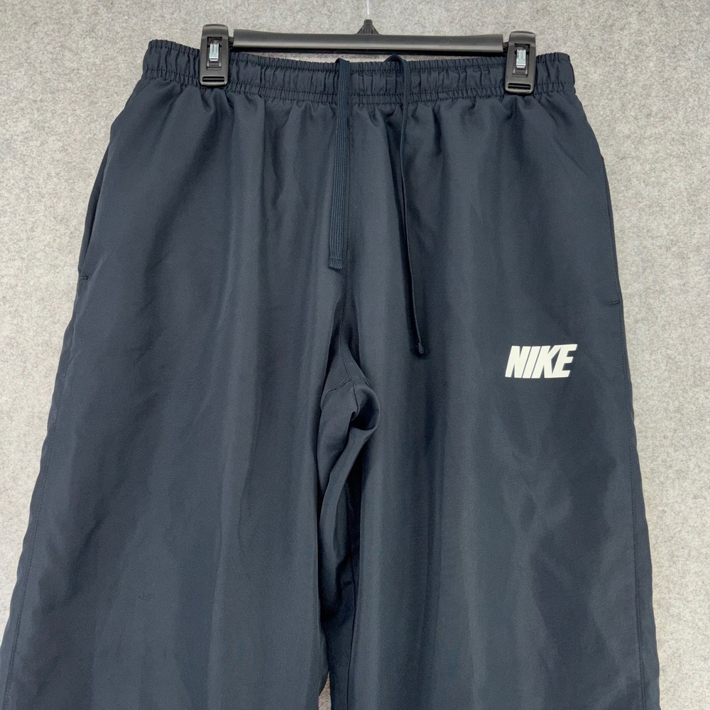 Nike Mens Mesh Lined Track Pants Navy Blue 545364-473 Medium